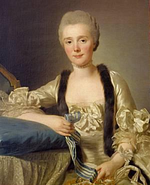 Alexandre Roslin Portrait of Margaretha Bachofen Norge oil painting art